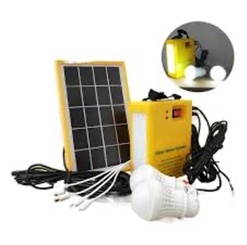 Placa Solar e Lampada